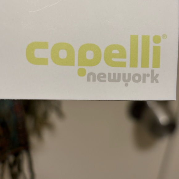 Capelli New York 27" X 69.5" Rectangular Multi-Colored Scarf with  3.5" Fringe - Picture 6 of 9